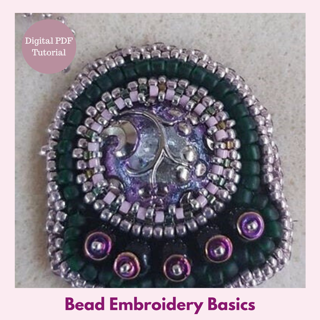 Learn Bead Embroidery Basic Stitches