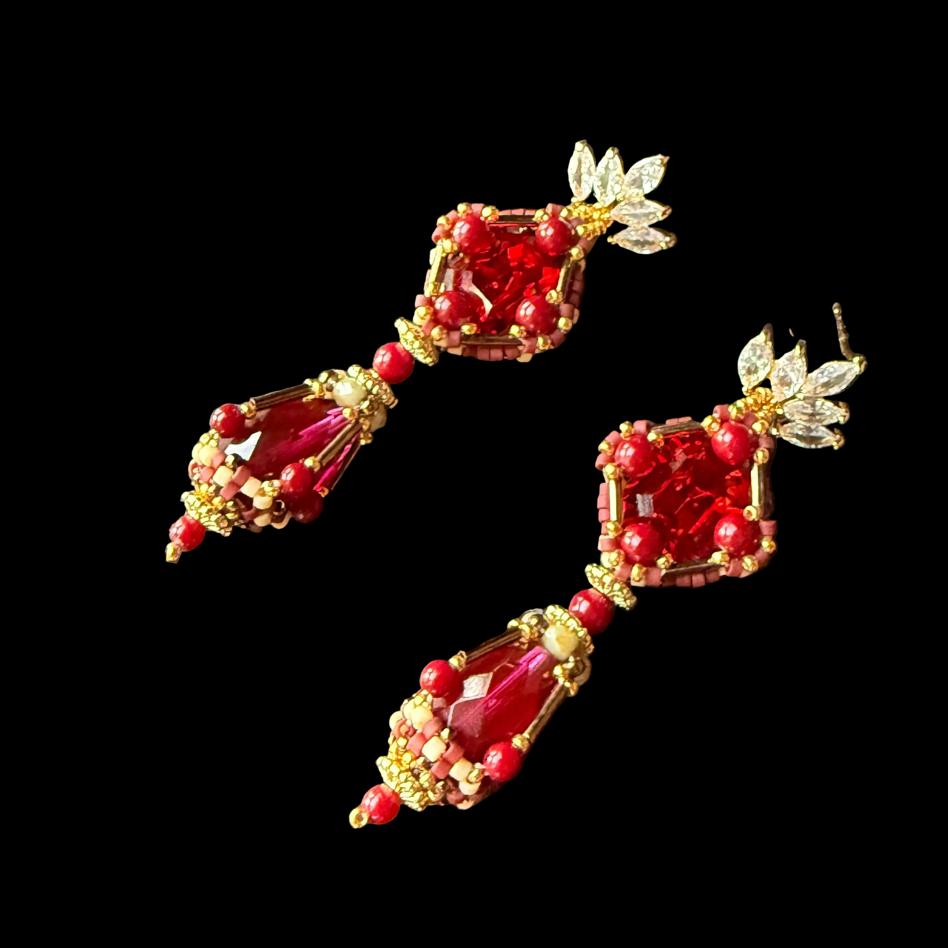Lantern Earrings — Live Zoom Class