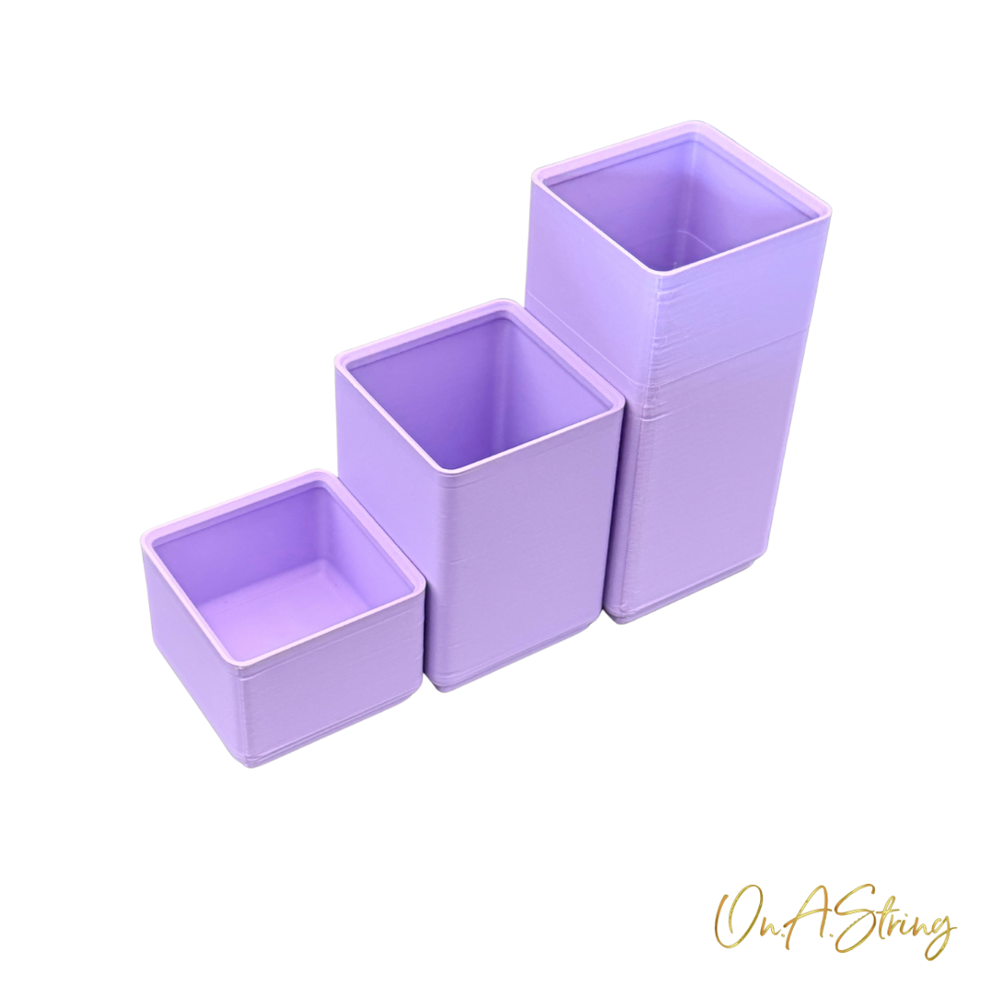 Stackables | Solo — Modular Bead Storage | 3D Printed Organiser