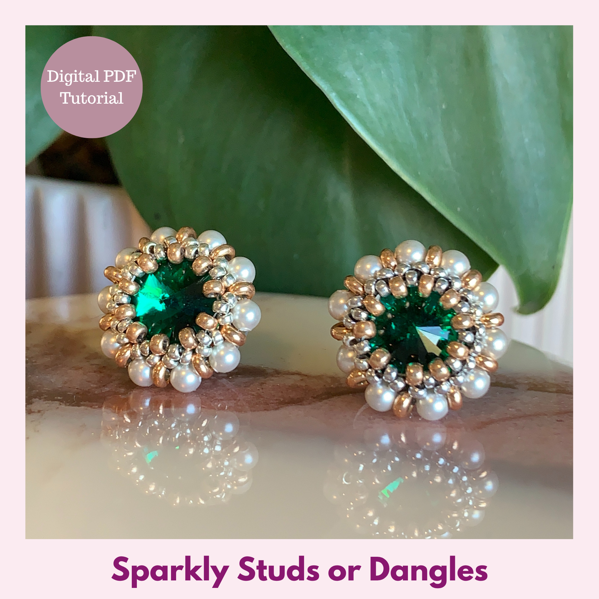 Sparkly Stud Earrings
