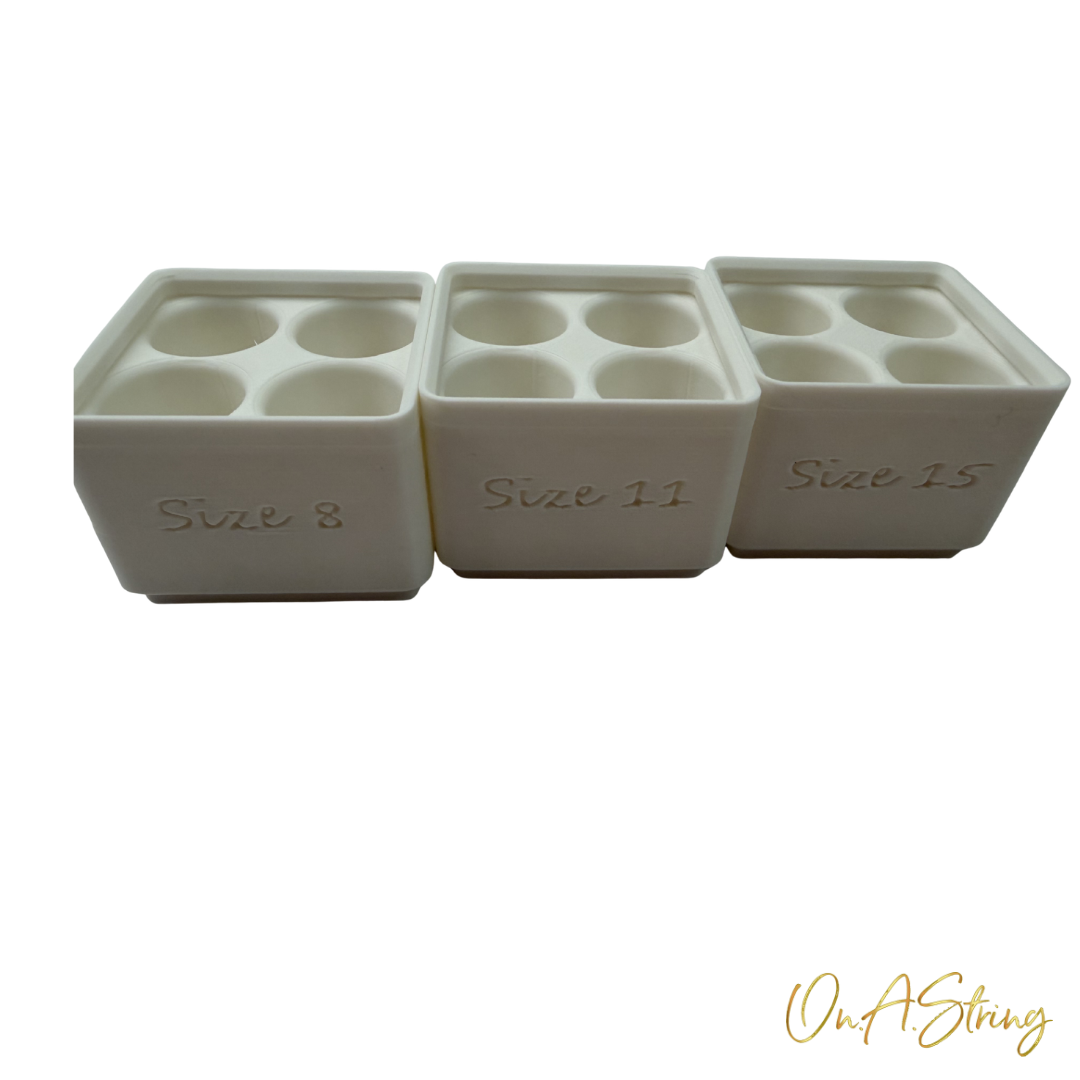 Stackables | Tube Holders — Seed Bead Tube Storage | 3D Printed