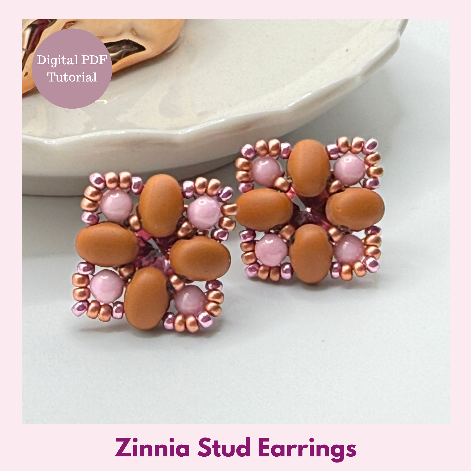 Zinnia Studs