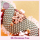 Oh Christmas Tree — Festive Beaded Cuff PDF Tutorial | Peyote Stitch