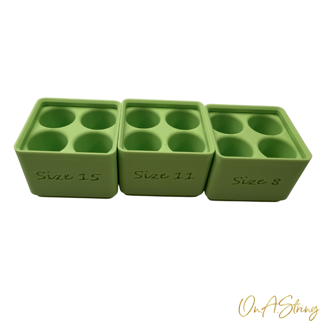 Stackables | Tube Holders — Seed Bead Tube Storage | 3D Printed