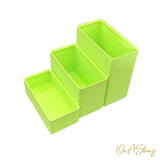 Stackables | Duo — Twin-Compartment Bead Storage | 3D Printed Organiser