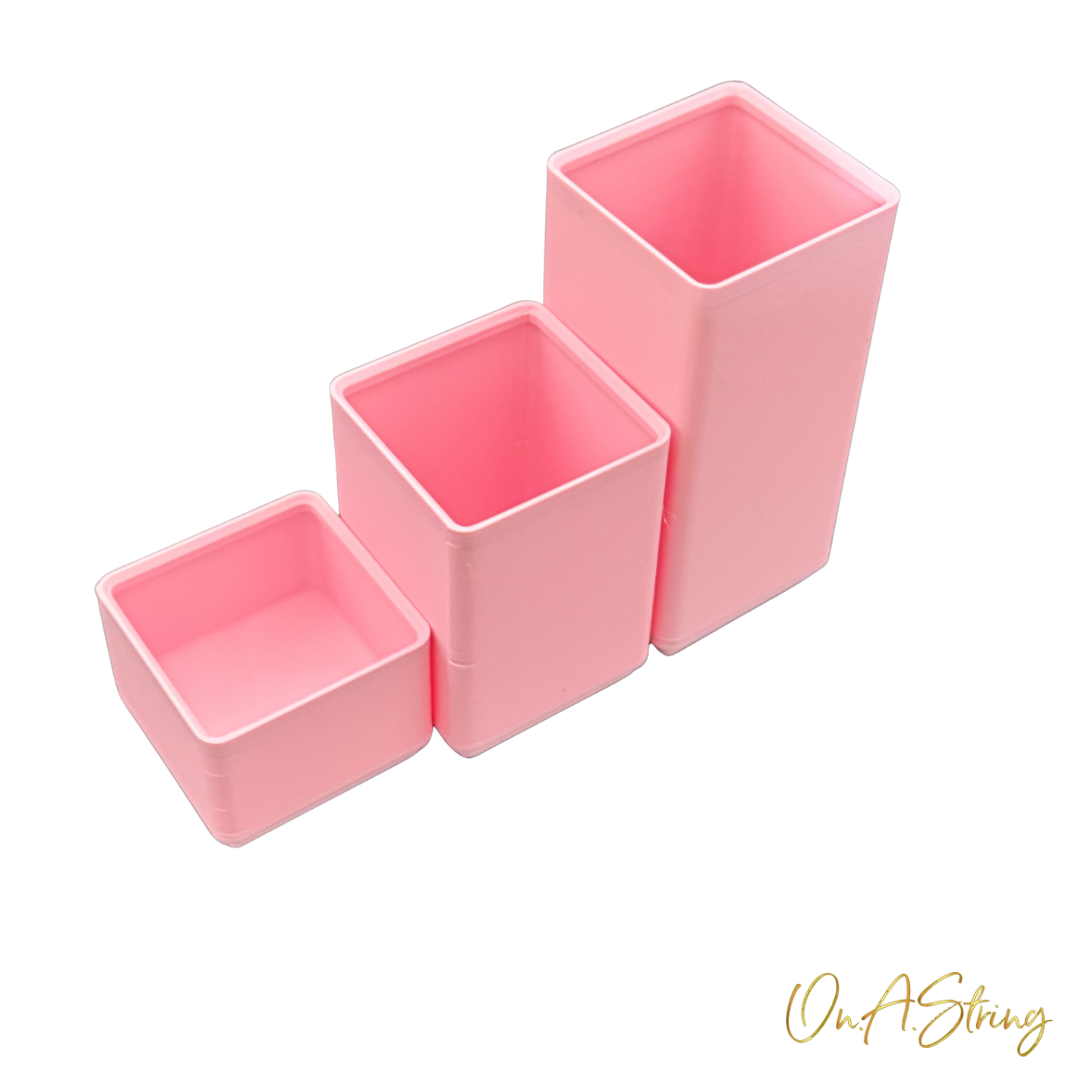 Stackables | Solo — Modular Bead Storage | 3D Printed Organiser