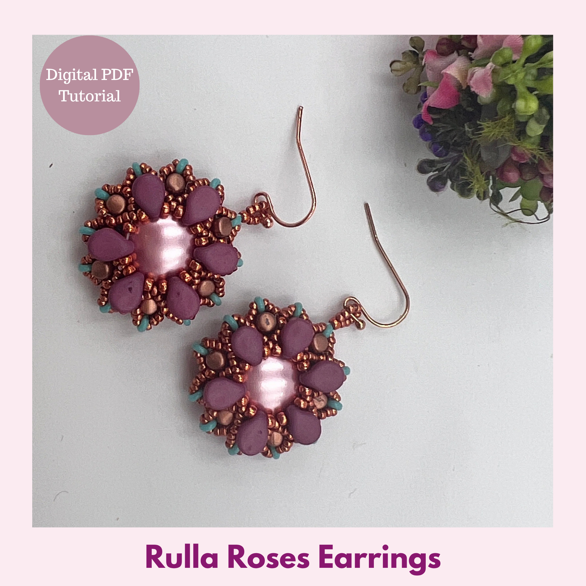 Rulla Roses Earrings
