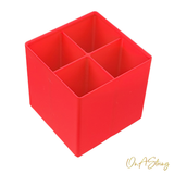 Stackables | Quad Box — Four-Compartment Bead Storage | 3D Printed Organiser