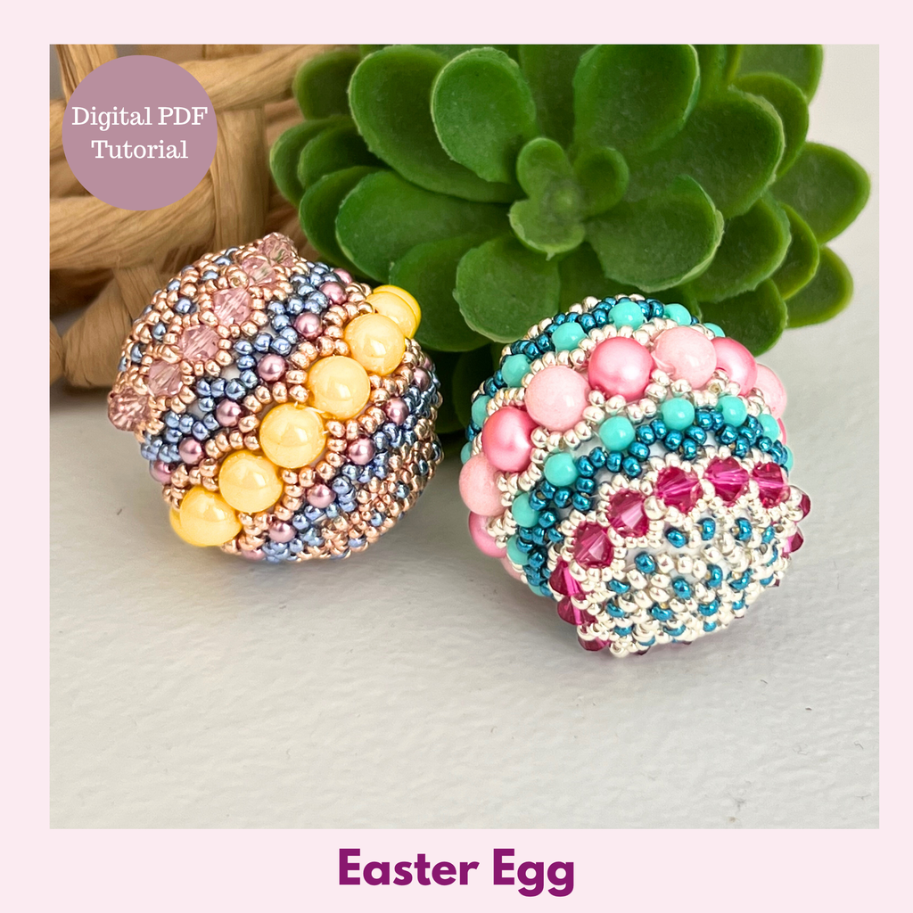 Beaded Easter Egg