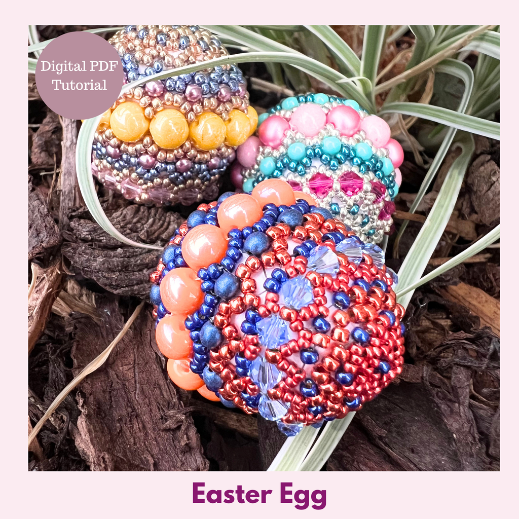 Beaded Easter Egg