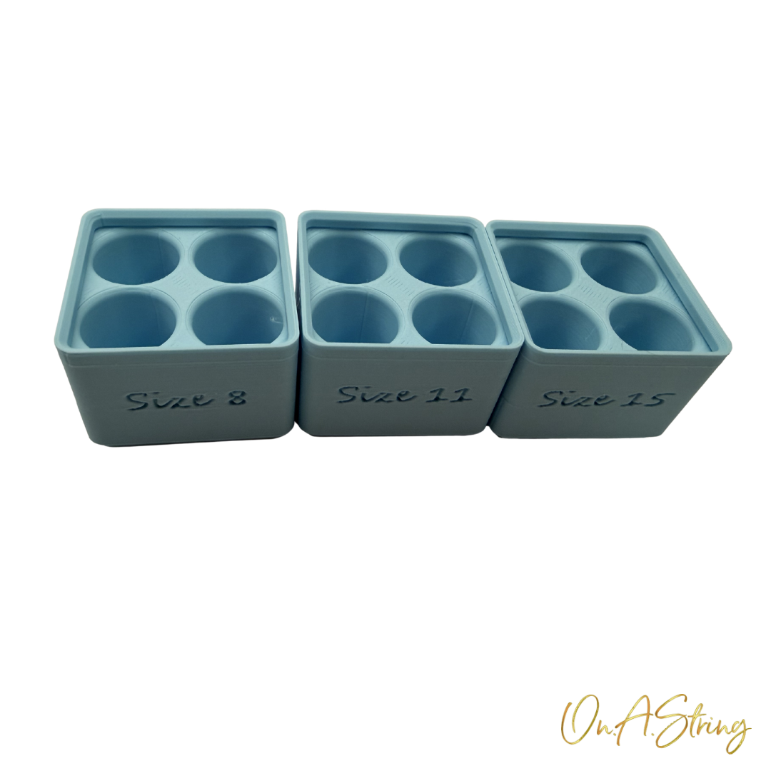 Stackables | Tube Holders — Seed Bead Tube Storage | 3D Printed