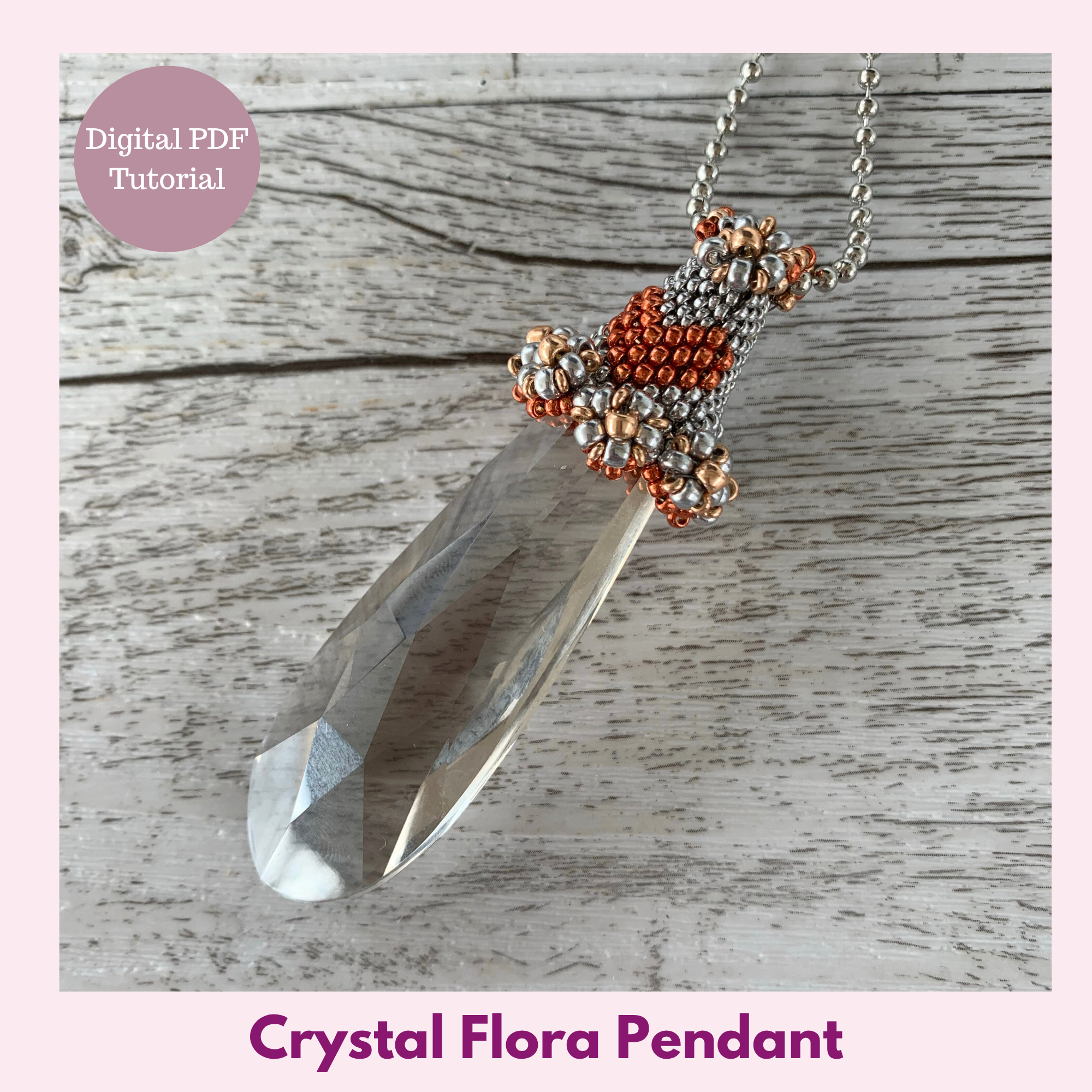 Crystal Flora Pendant