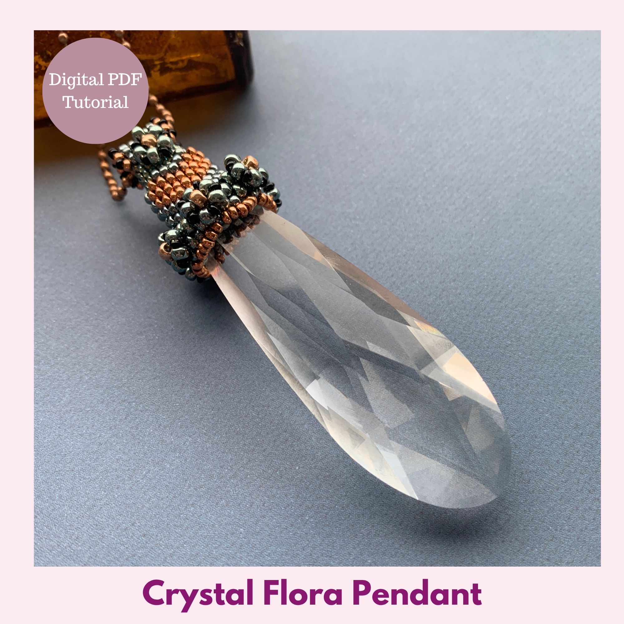 Crystal Flora Pendant
