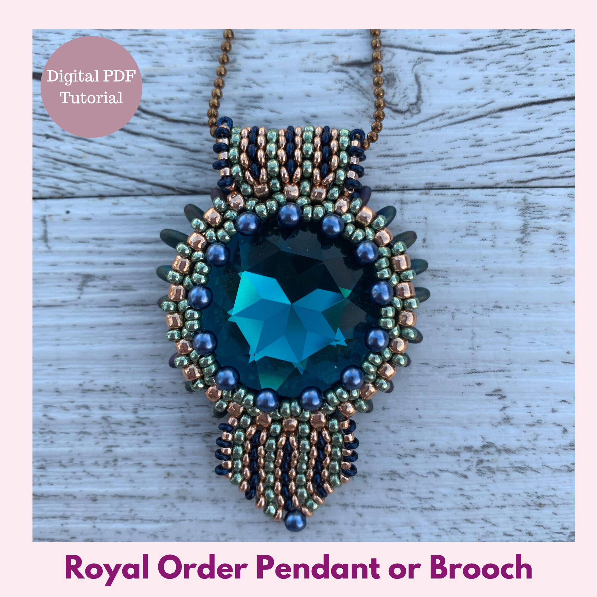 Royal Order Pendant or Brooch