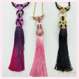 Cosmic Tassel Pendant — Beading PDF Tutorial | Warped Square & Pentagon