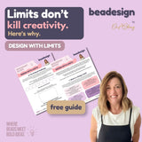 Design With Limits Beading Free Printable | Beadesign by On A String