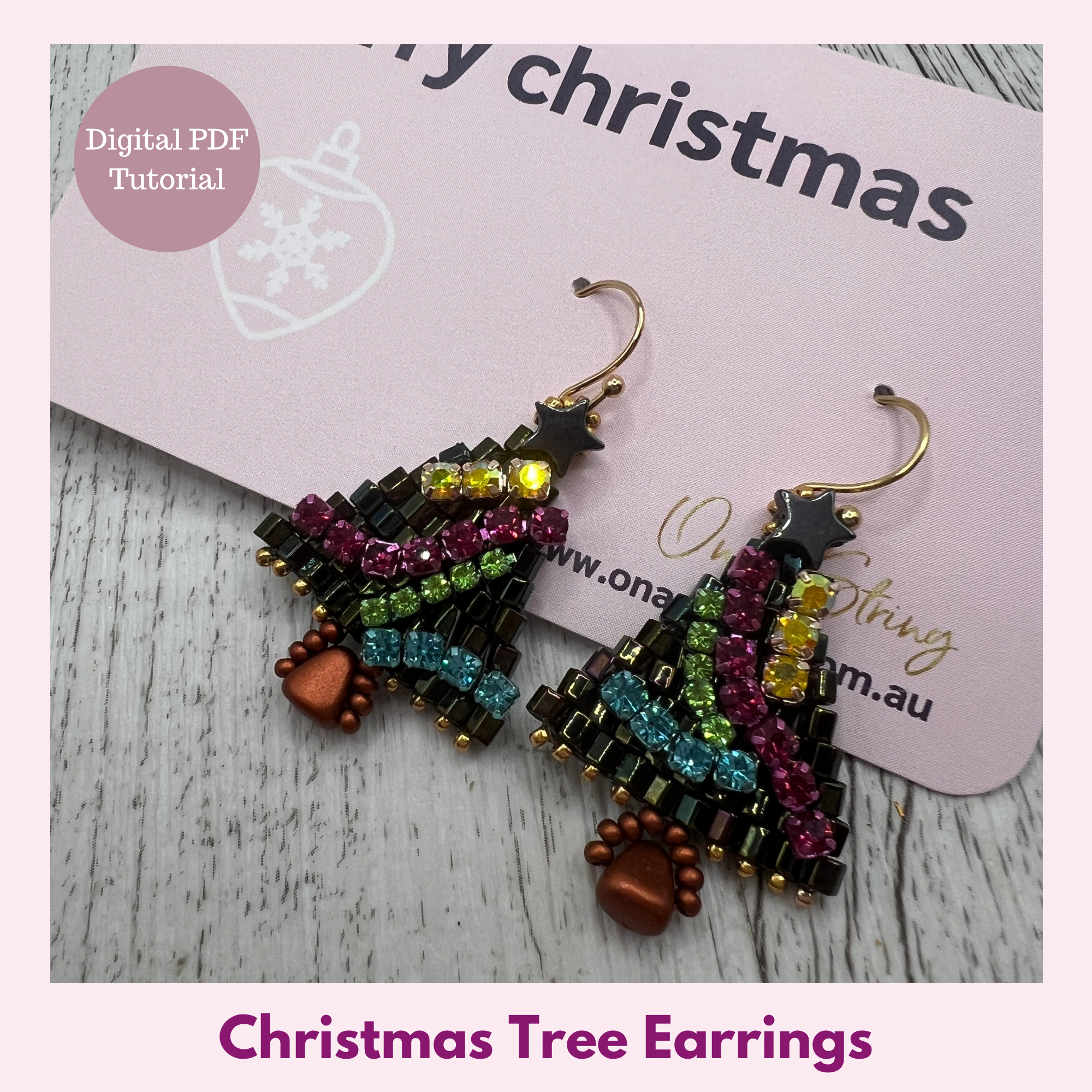 Christmas Tree Earrings