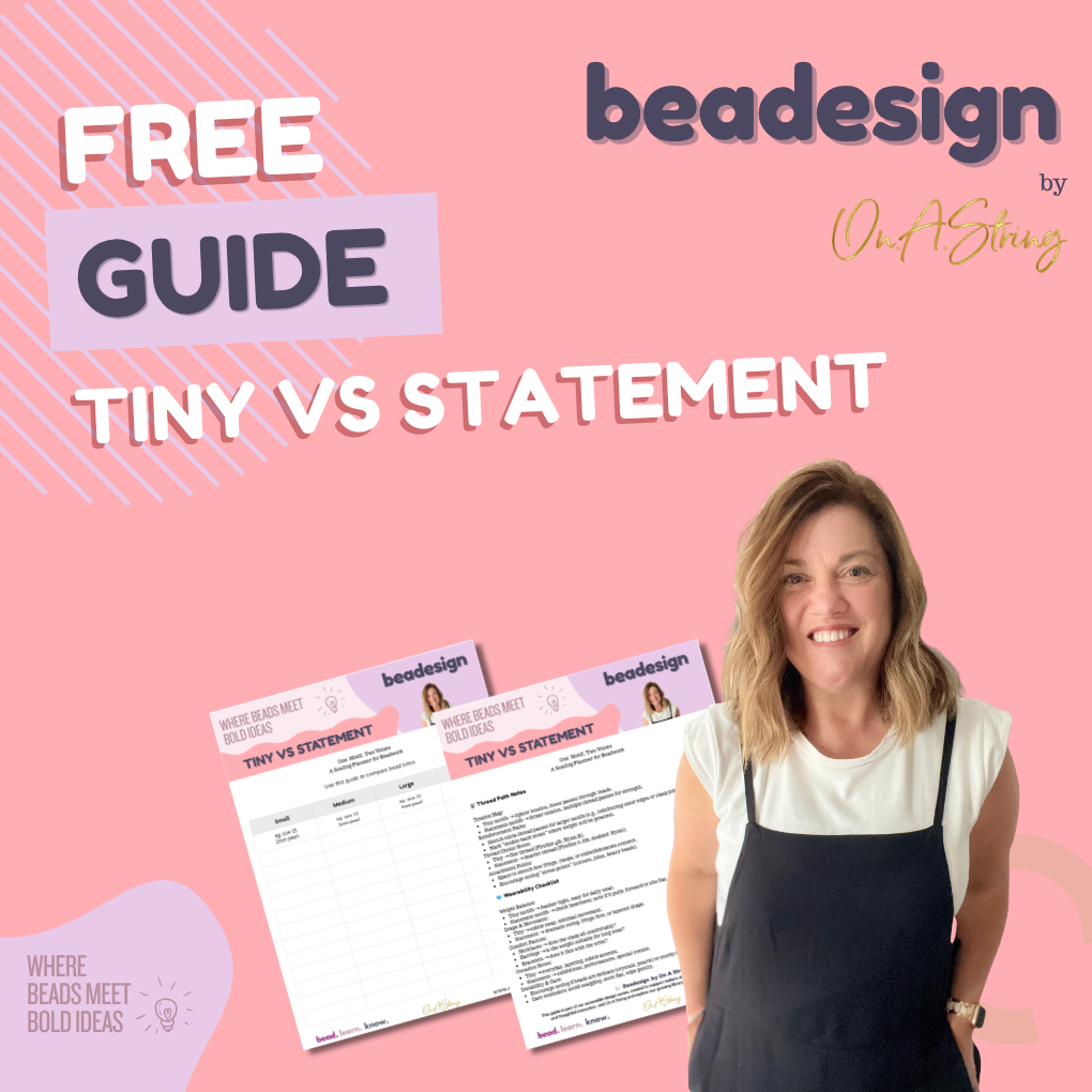 Tiny vs Statement — Your FREE Guide to Scaling Your Designs