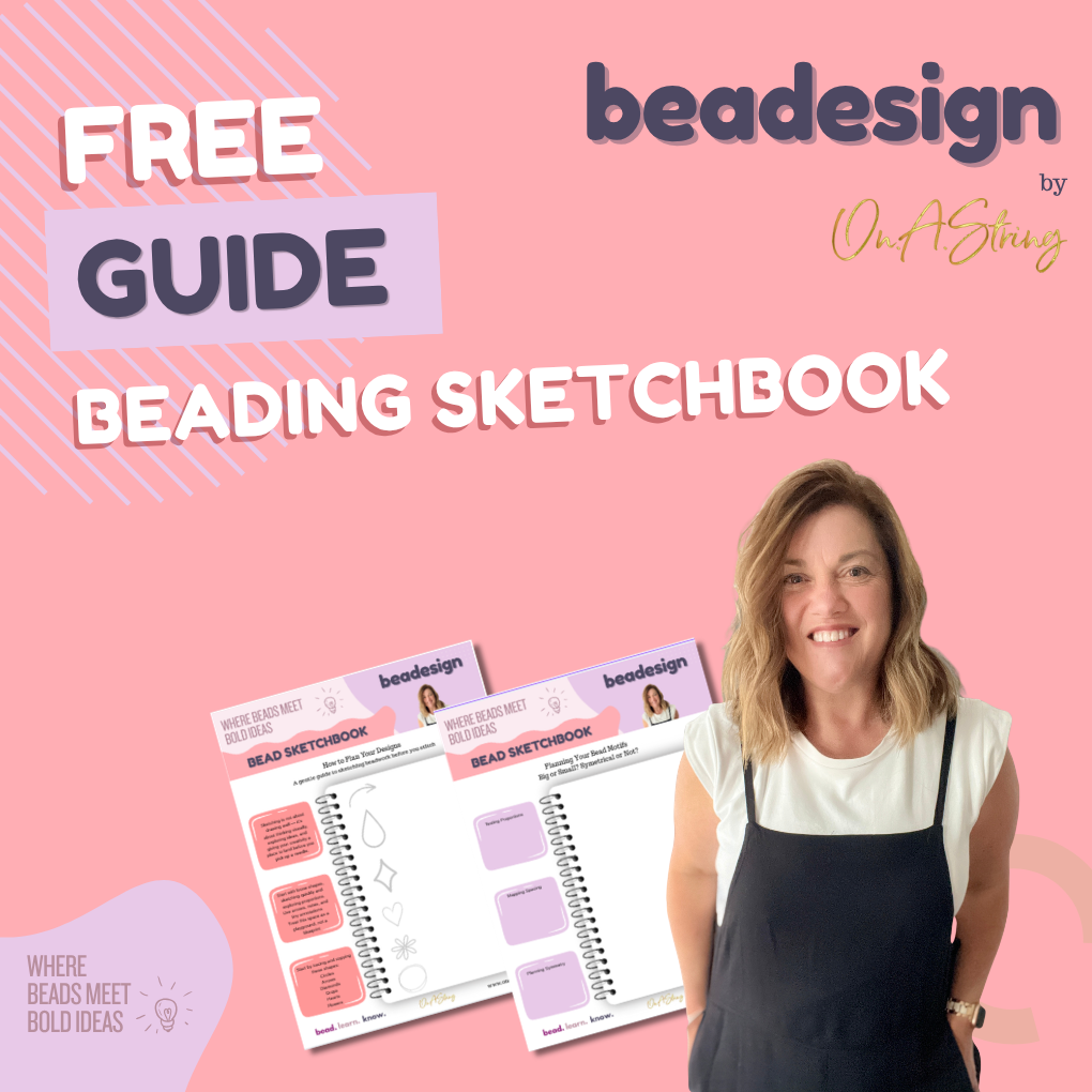 Beading Sketchbook - Your FREE Guide to Sketching Designs