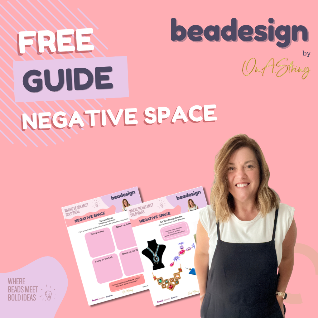 Negative Space: Creating Calm, Clarity & Balance in Beadwork
